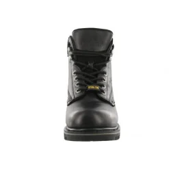 Cactus Men Black Steel Toe Work Boots Oil Resistant 622S