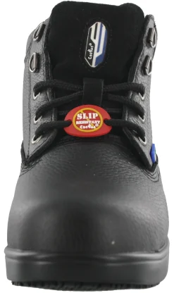 Cactus Women Black Steel Toe Work Boots Oil Resistant LS60S