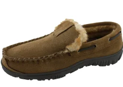 Clarks Men Warm Cozy Easy On Slip On Moccasin Slippers Warren