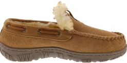 Clarks Men Warm Cozy Easy On Slip On Moccasin Slippers Warren