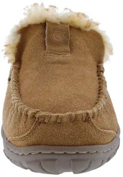 Clarks Men Warm Cozy Easy On Slip On Moccasin Slippers Warren
