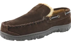 Clarks Men Warm Cozy Easy On Slip On Moccasin Slippers Warren