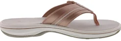 Clarks Women Cloudsteppers Walking Flip Flop Sandals Brinkley Jazz