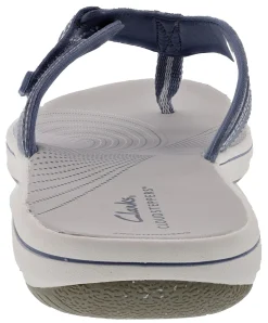 Clarks Women Cloudsteppers Walking Flip Flop Sandals Brinkley Jazz