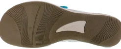 Clarks Women Sandals Lightweight Flip Flops Breeze Sea