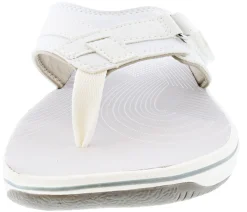Clarks Women Sandals Lightweight Flip Flops Breeze Sea