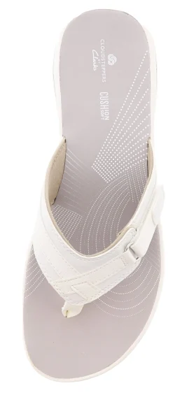 Clarks Women Sandals Lightweight Flip Flops Breeze Sea