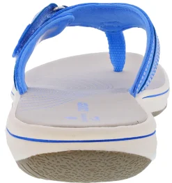 Clarks Women Sandals Lightweight Flip Flops Breeze Sea