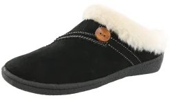Clarks Women Warm Cozy Slip On Clog Slippers Rebecca