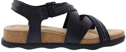 Clarks Women's Brynn Ave Adjustable Buckle Strap Sandals