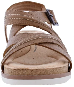 Clarks Women's Brynn Ave Adjustable Buckle Strap Sandals