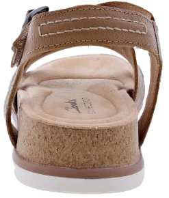 Clarks Women's Brynn Ave Adjustable Buckle Strap Sandals