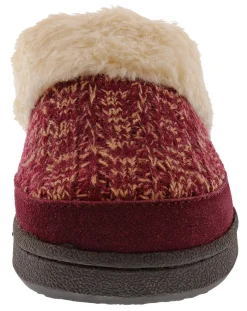 Clarks Women's Indoor Outdoor Winter Clog Slippers Ginger