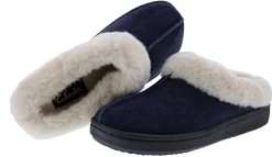 Clarks Women's JMS0587 Suede Indoor & Outdoor House Slippers