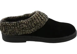 Clarks Women's Knitted Collar Clog Winter Slippers Angelina