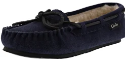 Clarks Women's Moccasin Winter Slippers Nancy