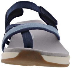 Clarks Women's Solan Surf Hook & Loop Strap Narrow Flip Flops