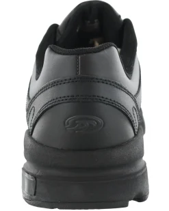 Dr. Scholls Mens Omega Hoop and Loop Tennis Shoes for Elderly Wide Width