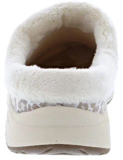 Easy Spirit Women's Travelfurr 2 Slip On Mule Clogs