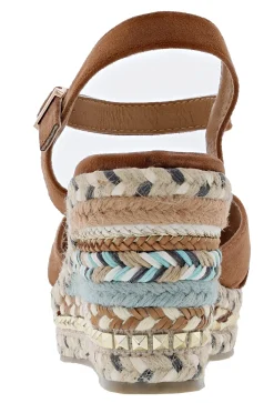 Patrizia Sloane Studded Wedge Sandals By Spring Step