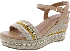 Patrizia Tisch Woven Wedge Sandals by Spring Step