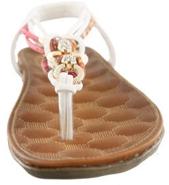 Patrizia Womens Gadelina Lightweight Summer T-Strap Sandals