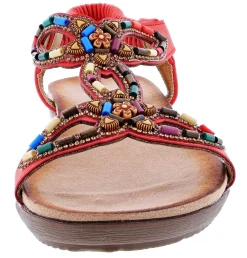 Patrizia Women's Volcanic T-Strap Summer Sandals By Spring Step