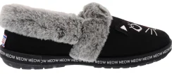 Skechers Bobs Women's Too Cozy- Meow Pajamas Memory Foam Slippers