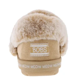Skechers Bobs Women's Too Cozy- Meow Pajamas Memory Foam Slippers