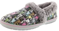 Skechers Bobs Women's Too Cozy Kitten Gloves Memory Foam Slippers