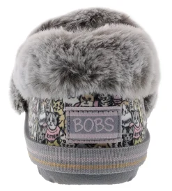 Skechers Bobs Women's Too Cozy Purrfect Storm Memory Foam Slippers