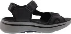 Skechers Men's Go Walk Arch Fit Sandal Mission Hook & Loop Strap Sandals