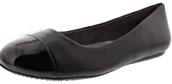 Softwalk Women's Napa 2E Wide Width Slip On Ballerina Flats