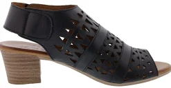 Spring Step Women's Dorotha Adjustable Backstrap Heeled Sandals