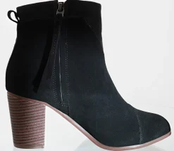 Toms Women Mid Block Ankle Booties Lunata